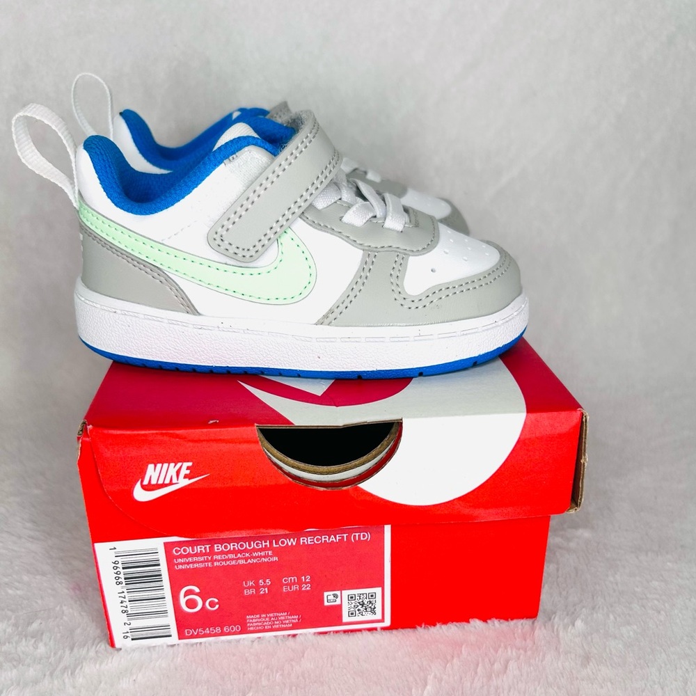 Nike Court Borough Low Recraft Size 6c Toddler- NIB